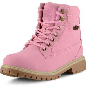 〽️Women's Pink Lugz Mantle Hi Classic Chukka Everyday Wear Casual Style Boots